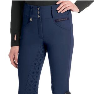 Romfh Isabella Full Grip Breeches Navy 30 L